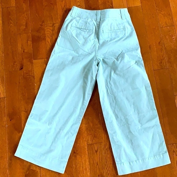 A new day mint crop wide leg denim pants - Picture 3 of 8